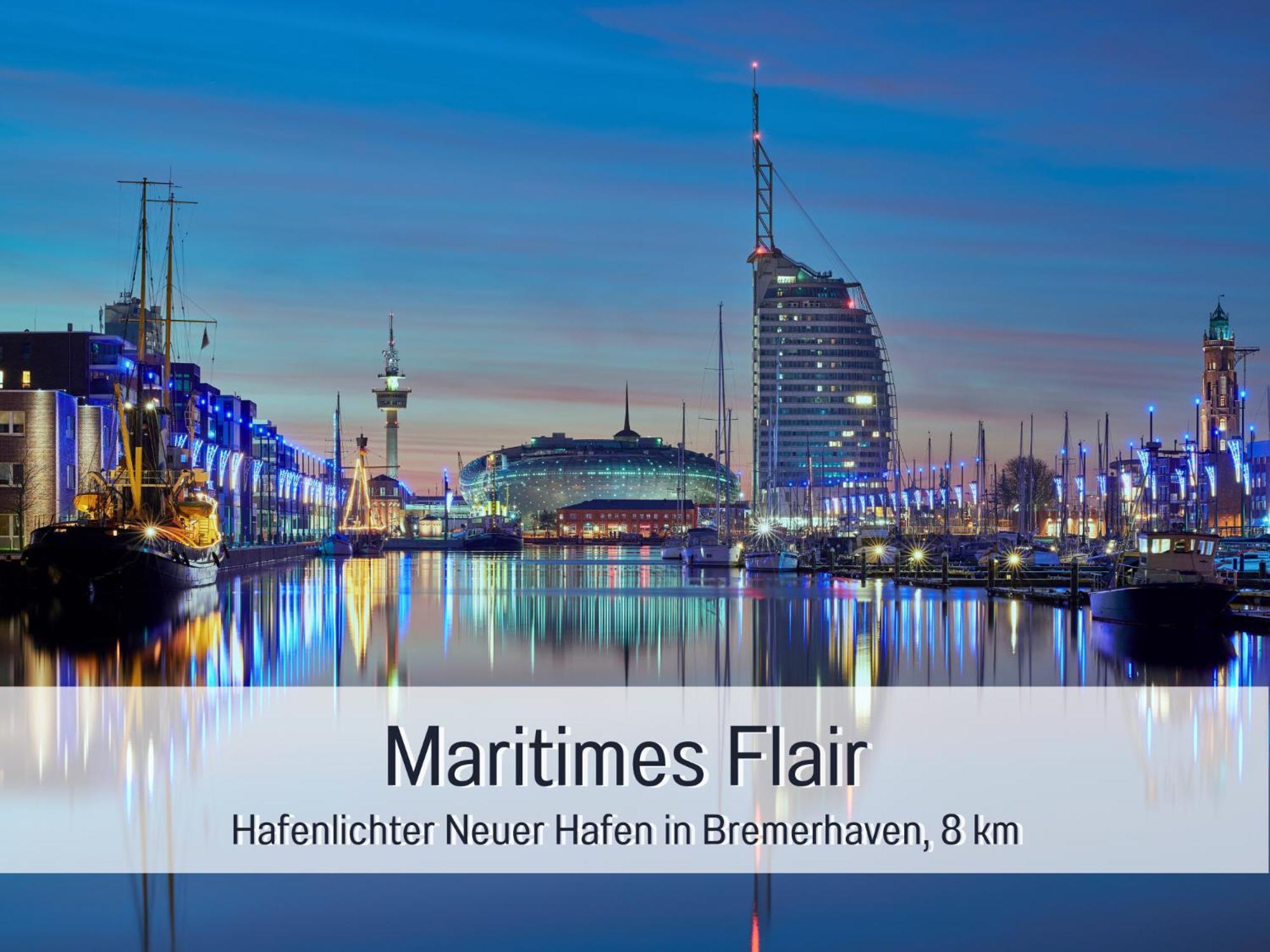 "Lilie" In Geestland-Langen, Ideal Fuer Familien & Homeoffice - Wlan & Parkplatz - 3 Zimmer, Balkon - Nahe Bremerhaven ภายนอก รูปภาพ